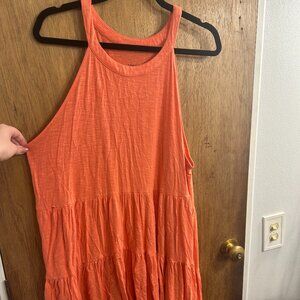 TORRID Coral Flowy Tank, Size 3X